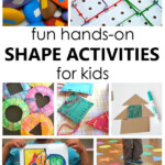 17 Creative Shape Activities For Preschool And Kindergarten Shapes