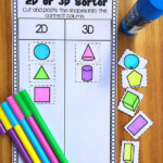 2D And 3D Shape Sort Worksheet Printable Pack For Kindergarten And