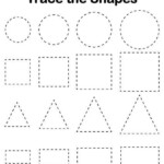 3 Tracing Shapes Worksheets Smallest To Largest Shape Tracing