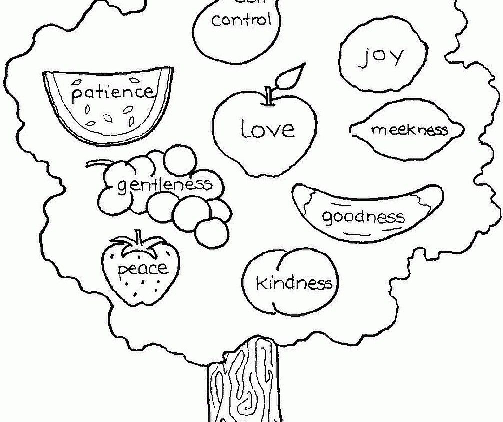 30 Fruits Of The Spirit Worksheet Education Template