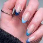 35 Easy Acrylic Blue Nail Ideas In Different Nail Shapes For Summer 2021