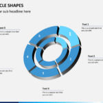3D Circle Shapes PowerPoint Template PPT Slides SketchBubble