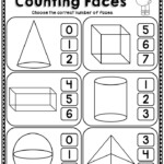 3D Shapes Shapes Worksheet Kindergarten Kindergarten Geometry