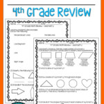 4th Grade Geometry Review Geometry Review Upper Elementary Math 4th