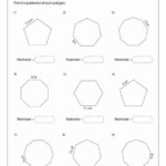 50 Area Of Regular Polygons Worksheet In 2020 Regular Polygon