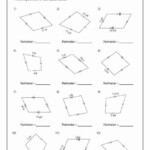 50 Properties Of Quadrilateral Worksheet In 2020 Quadrilaterals