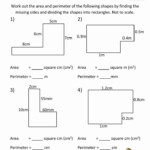 Area Of Irregular Shapes Worksheet Luxury 6 Perimeter Worksheets 3rd