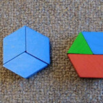 Authentic Inquiry Maths Making Big Shapes Out Of Little Shapes