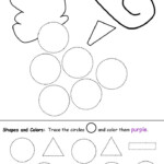 Circles Grapes Shapes Preschool Shapes Worksheets Preschool