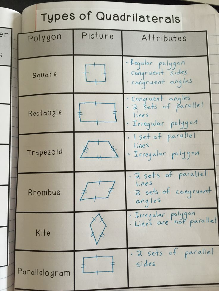 Classifying Polygons Quadrilaterals And Triangles Bundle 2 