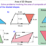 Composite Area Of 2D Shapes Mr Mathematics