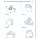 Compound Shapes Worksheet Answer Key Volume Pound Shapes Worksheet