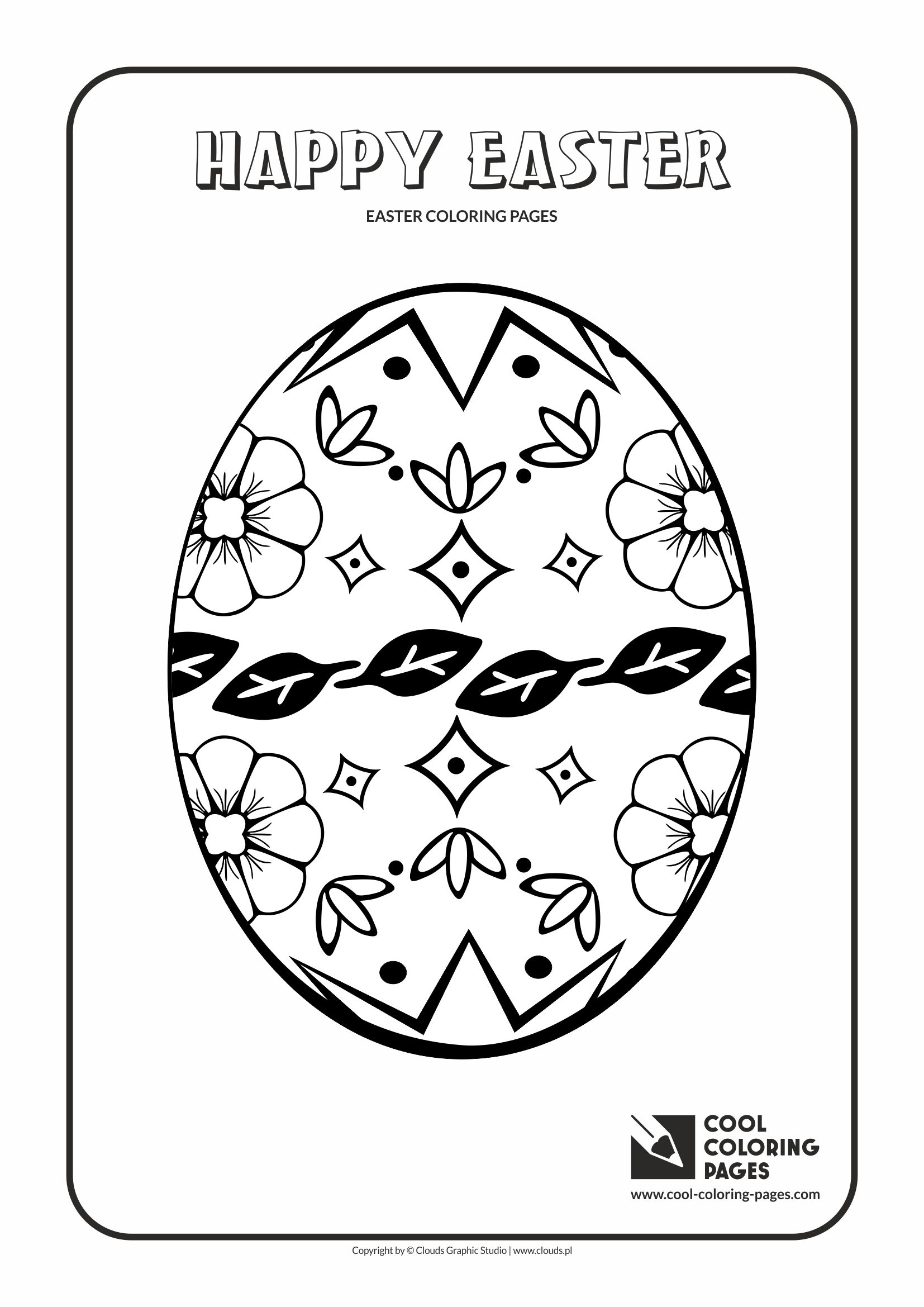 Cool Coloring Pages Easter Egg No 3 Coloring Page Cool Coloring Pages 