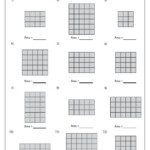 Counting Squares In Rectangles Area Worksheets Common Core Math