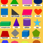 English Geometric Shapes Names Definition And Examples Table Of