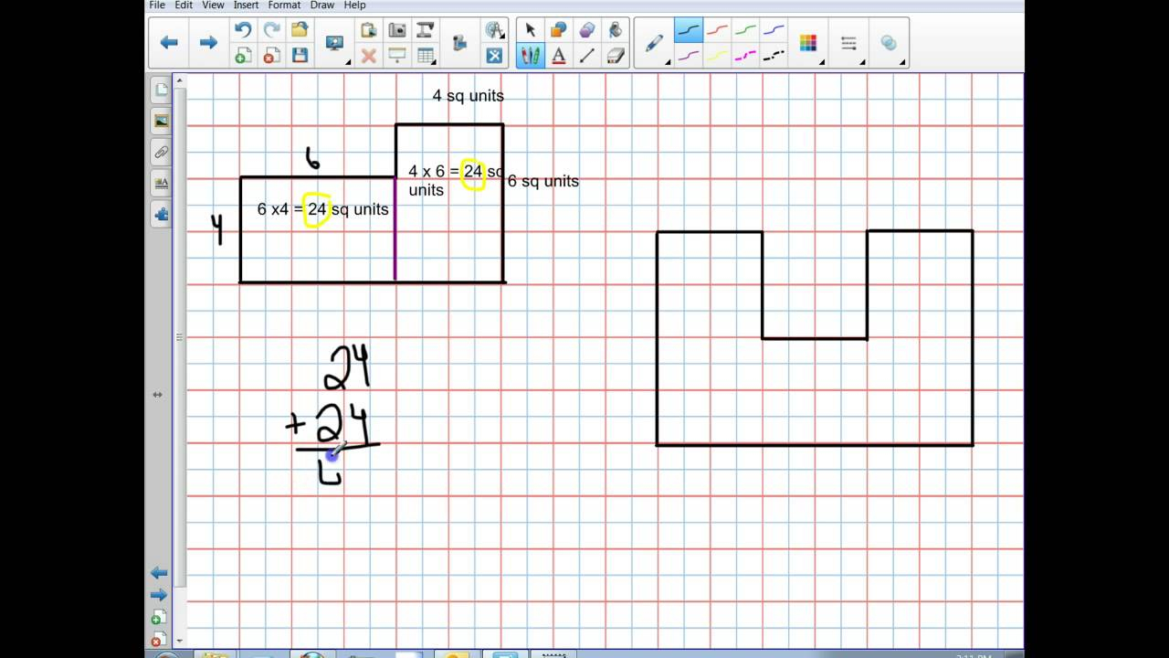 Finding Area Of Regular And Irregular Shapes YouTube