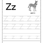 Free Letter Z Tracing Worksheets Handwriting Worksheets For Kids