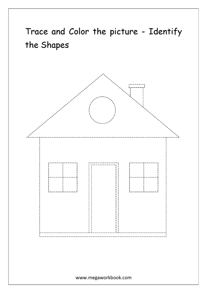 Free Printable Identifying Shapes Worksheets Identify Basic Shapes 