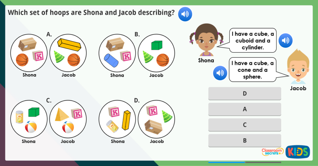 Free Year 1 3D Shapes Lesson Classroom Secrets Classroom Secrets