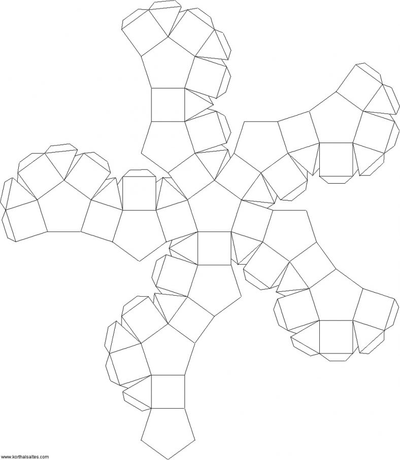 Geometric Shape Nets Printable 101 Activity