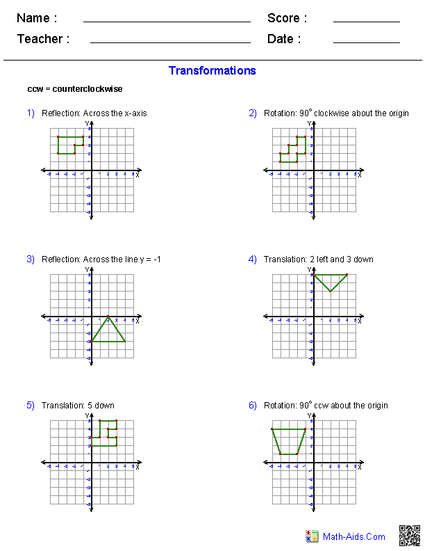 Grade 4 Geometry Worksheets Free Image Of Worksheet