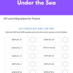 HCF And LCM Questions For Class 6 Maths Playing With Numbers With