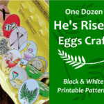 He s Risen Eggs Resurrection Easter Story Craft Easter Egg Ideas Sunday