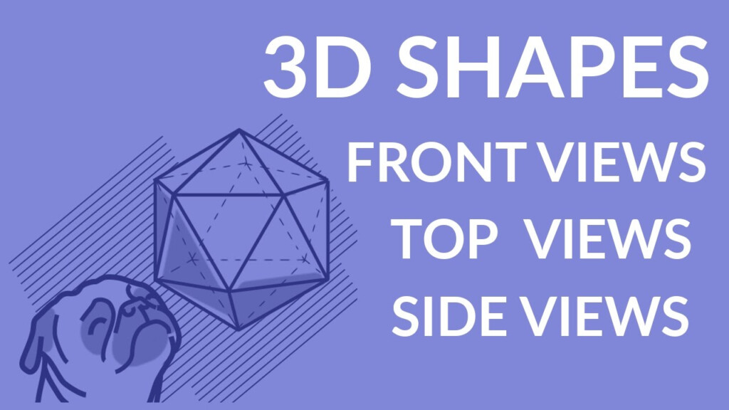  How To Identify The Front Top And Side Views Of 3 dimensional 