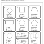 Identifying The Name Of Shapes Worksheet Have Fun Teaching