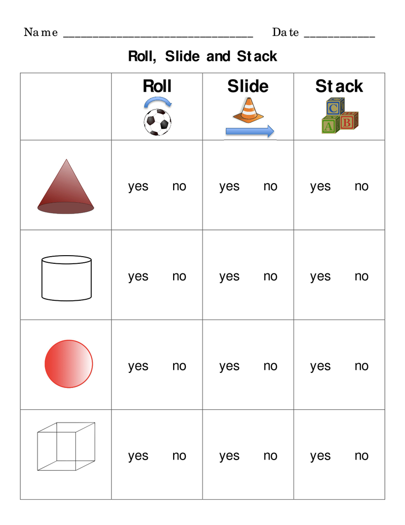 Kindergarten Lesson Rolling Stacking Sliding BetterLesson