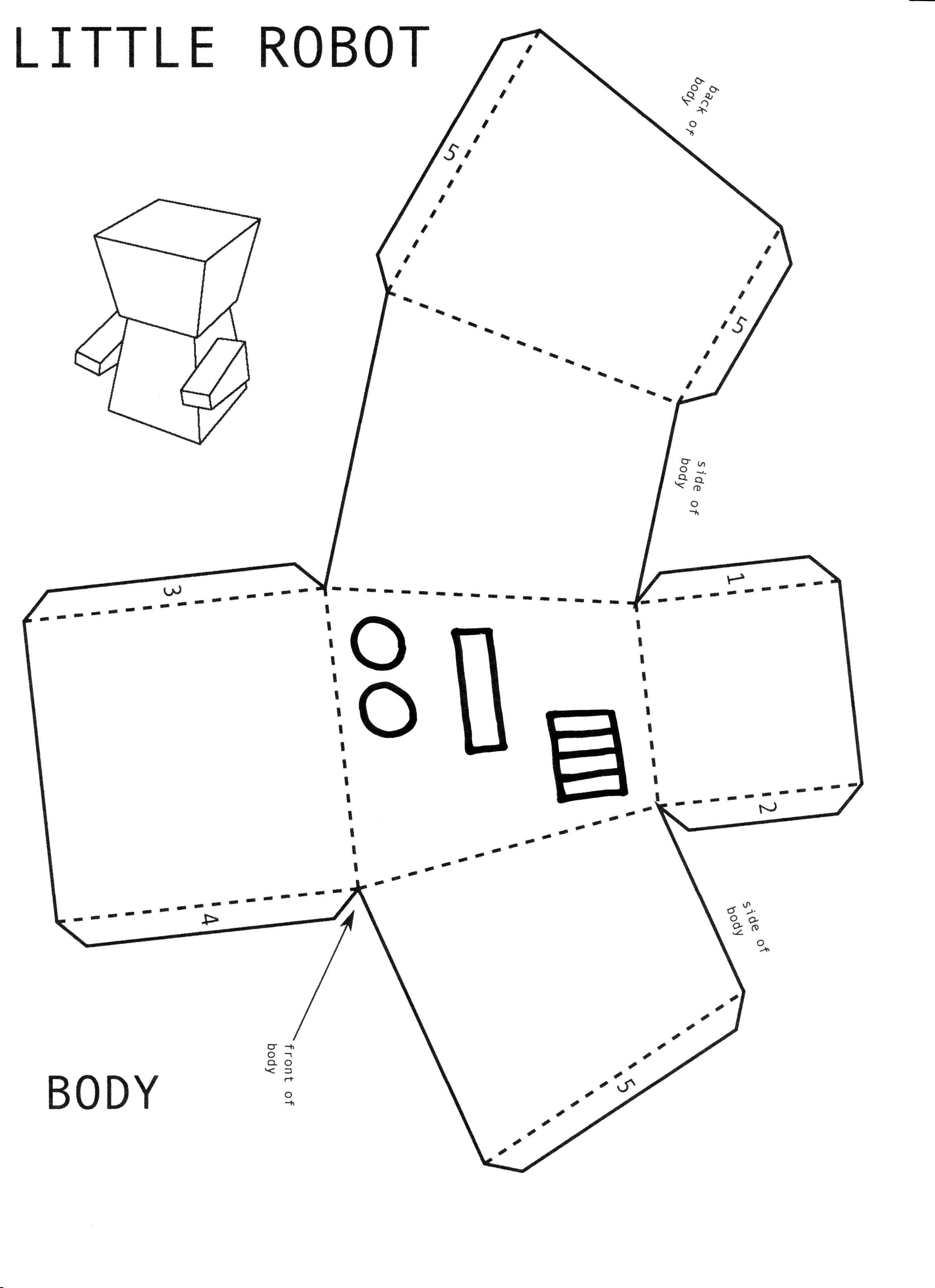 Little Robot Activity Maths On Toast