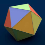 Make 3D Solid Shapes Icosahedron YouTube