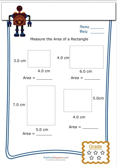 Measure Perimeter Worksheet Rectangle 2 KidsPressMagazine 