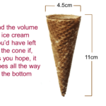 MEDIAN Don Steward Mathematics Teaching Cone Volume