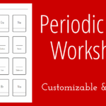 Periodic Table Worksheet Customizable STEM Sheets