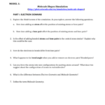 Phet Molecular Shapes Worksheet Answers Phet Molecule Shapes Student