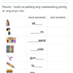 Pin On Free Worksheets For Grade 1