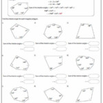 Polygon Worksheets Angles Worksheet Geometry Worksheets Geometry Angles