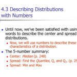 PPT Chapter 4 Describing Distributions PowerPoint Presentation Free