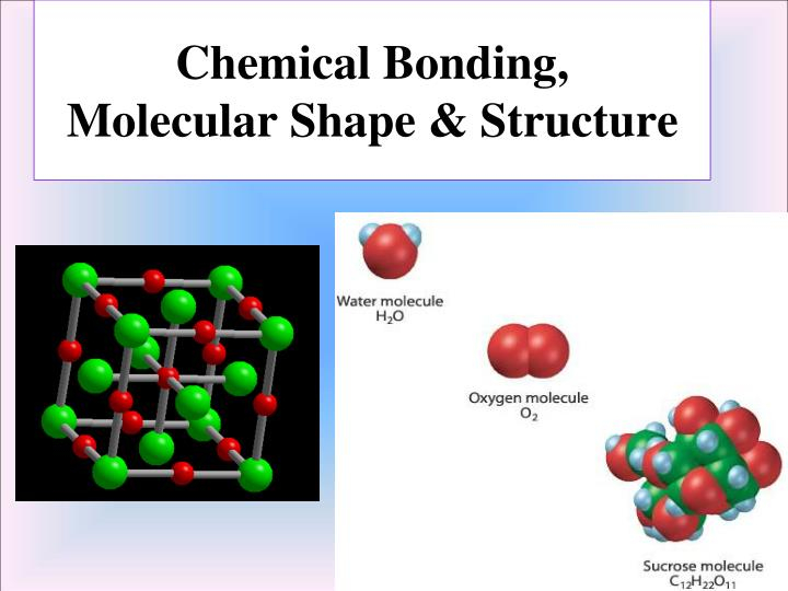 PPT Chemical Bonding Molecular Shape Structure PowerPoint 