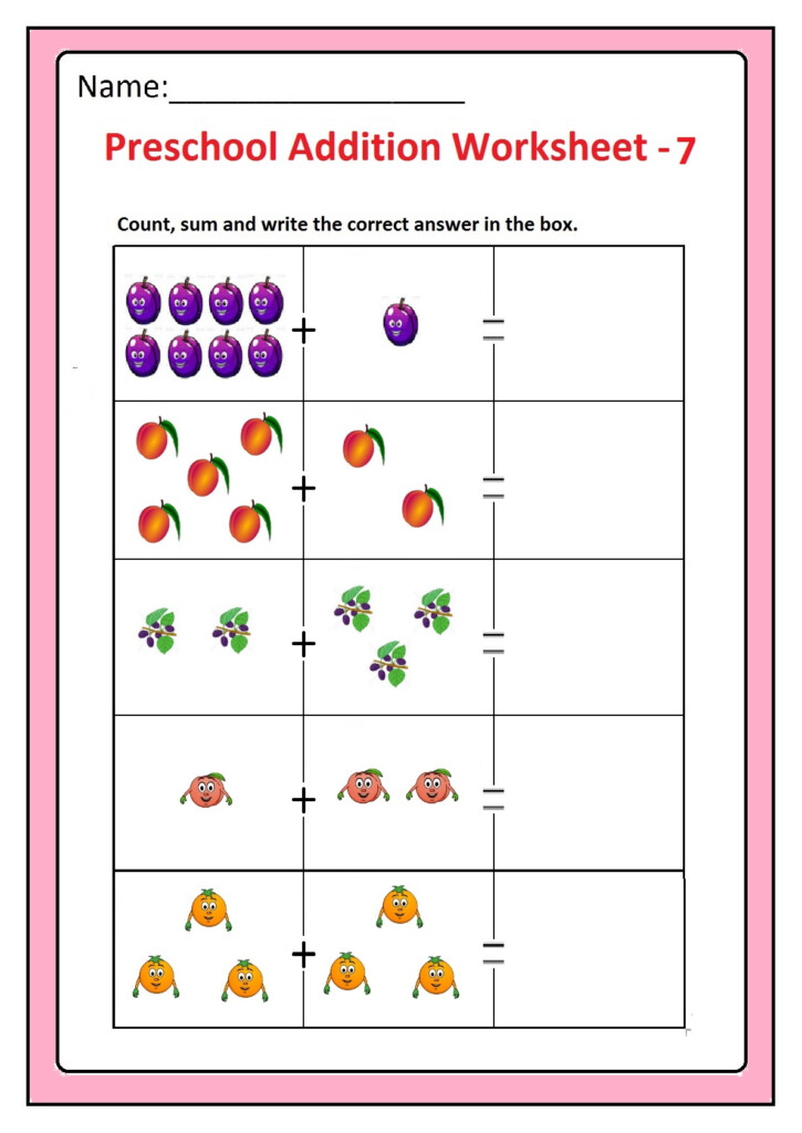 Basic Shapes Worksheet For Preschool Assesments - ShapesWorksheets.com