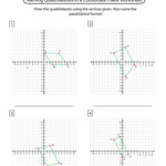 Quadrilaterals In Coordinate Plane Worksheets Math Monks