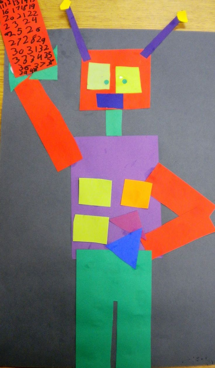 Resultado De Imagen De Geometric Shapes Arts And Crafts Elementary 