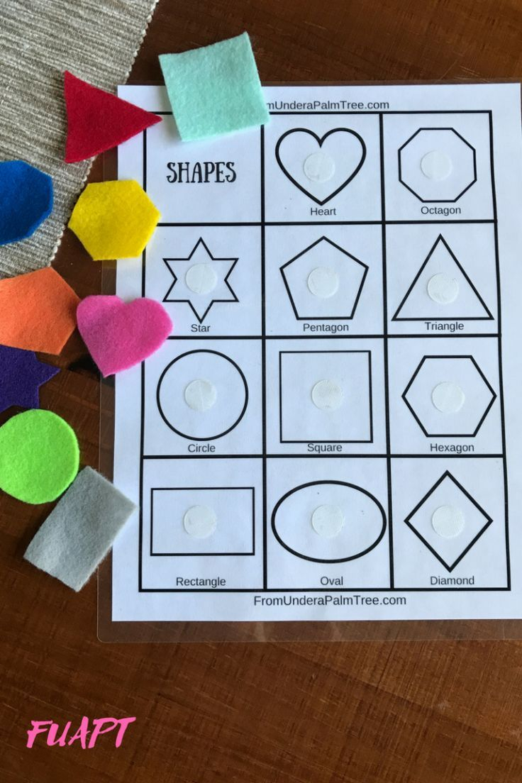 Shape Recognition Activity