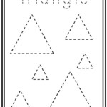 Shapes Trace And Draw Worksheets Tracing Shapes Shapes Worksheets