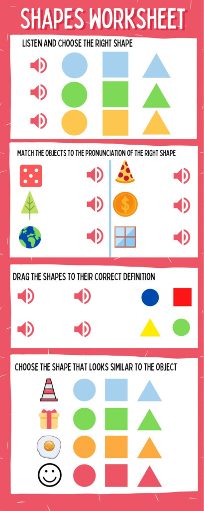 Shapes Worksheet 2 Worksheet