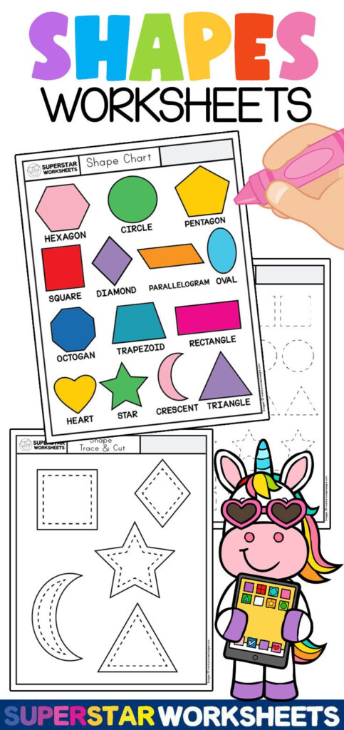 Shapes Worksheets For Kindergarten Shapes Worksheet Kindergarten 