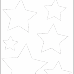 Star Pattern To Trace Worksheets Worksheet Hero