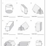 Surface Area Worksheet Surface Area Of Prisms Level Area Worksheets