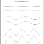 Tracing Dotted Lines Worksheets Free Dot To Dot Name Tracing Website